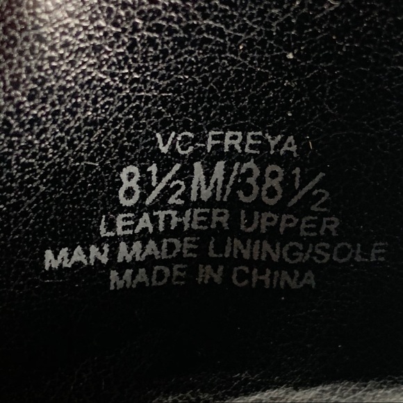 Vince Camuto Freya Black Open Toe Heel Sandals 8.5 - Picture 8 of 11